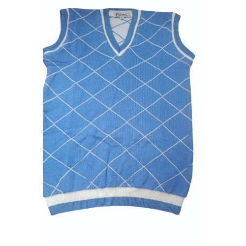 Blue Wool Kids Unisex Sweater