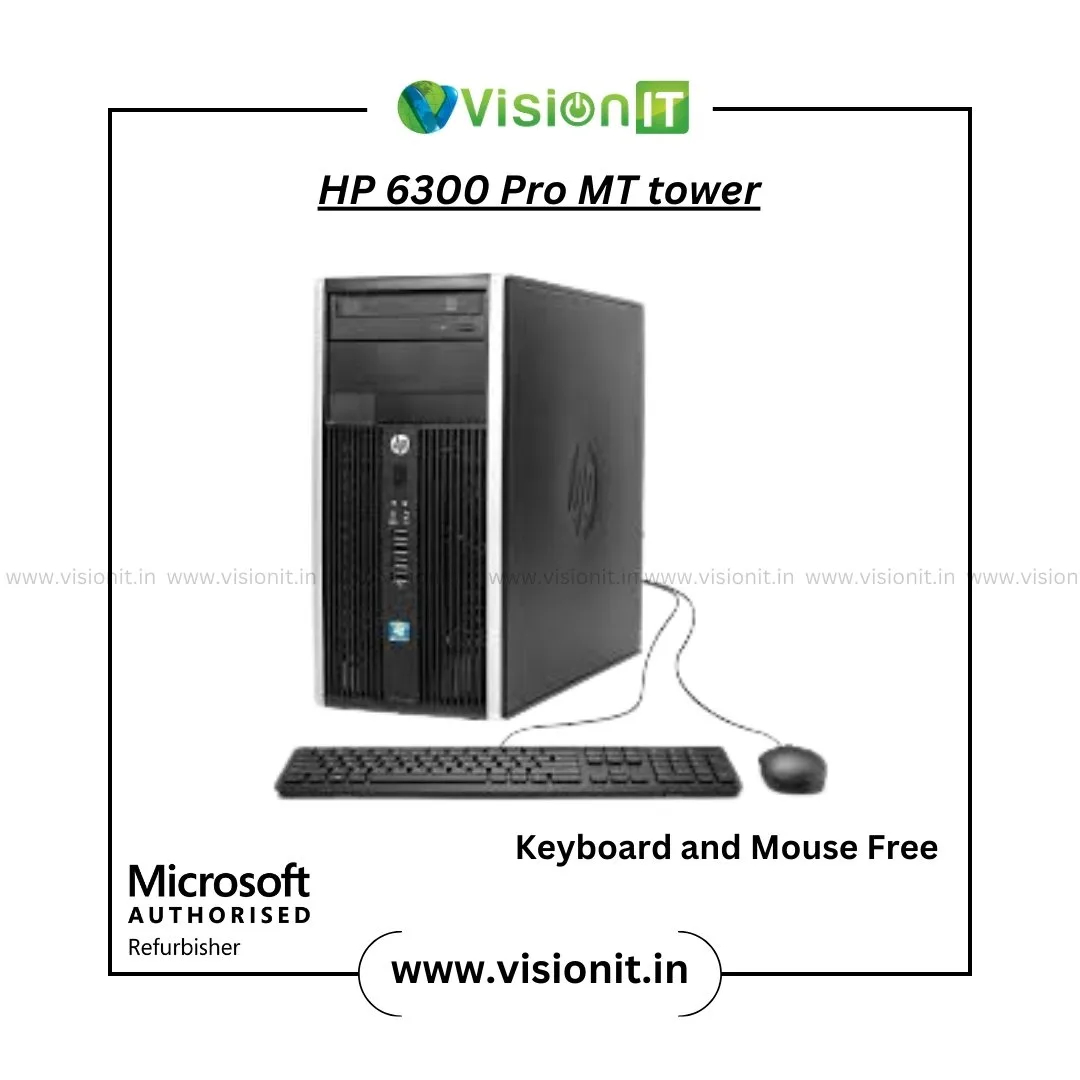 Desktop Pc Hp Compaq 6300 Pro Microtower Intel Core I3 3rd Gen