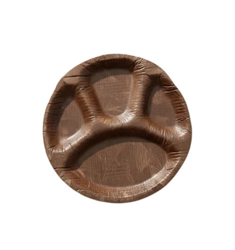 Disposable 4 Partitions Paper Plate