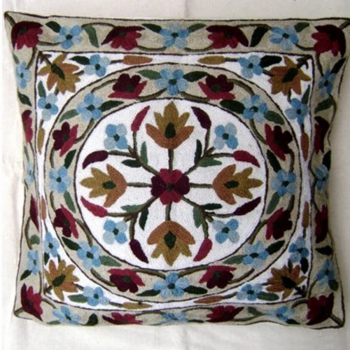 Floral Velvet Cushion