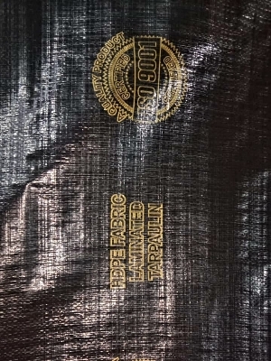 Hdpe Tarpaulin Sheets - Color: Black