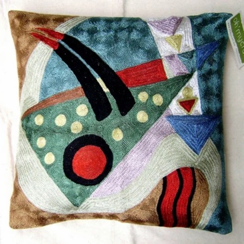 Kashmiri Velvet Cushion