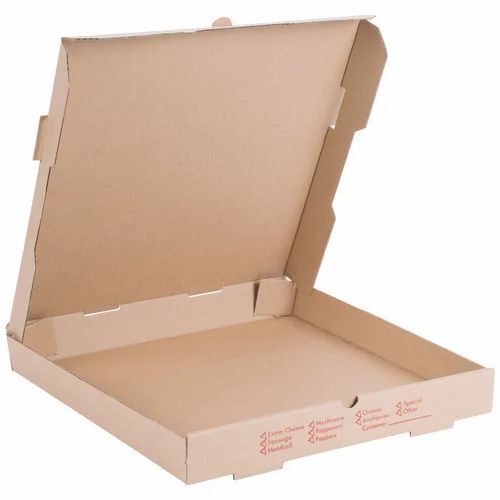 Plain Pizza Box