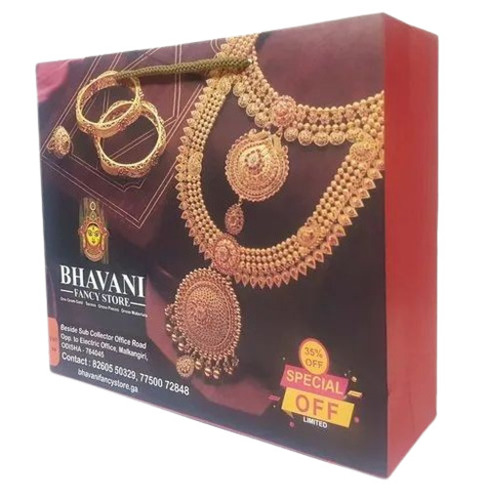 Printed Jewellery Paper Bag