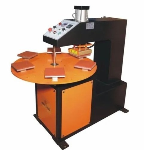 Six Head Neck Label Heat Transfer Machine