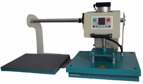 T-Shirt Heat Press Machine - 40x40 cm, 220V | Semi-Automatic, 0-10 Sec Printing Speed