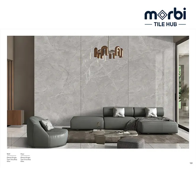 Terro Black High Gloss 1200X2800 High Glossy Colour Body Tile - Grade: First Quality