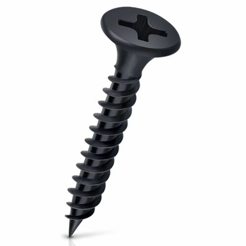 38mm Drywall Screw - Standard Size, Black, Corrosion Protected | Durable, Long Lasting, Good Quality
