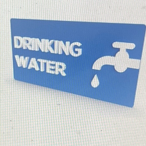 Drinking Water Sign Board