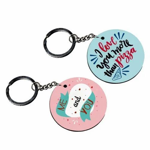 Mdf Sublimation Key Chains