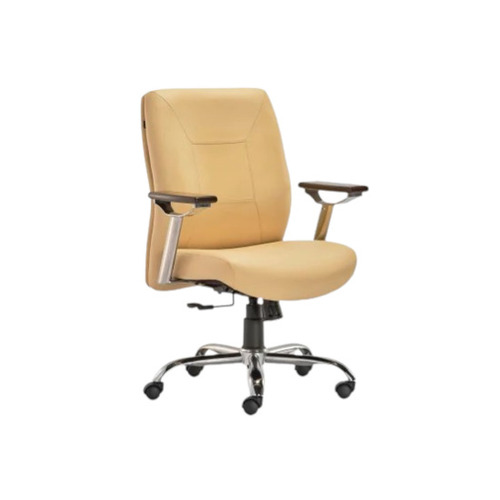 Medium Back Leather Office Chair