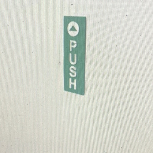 Push Sign Board