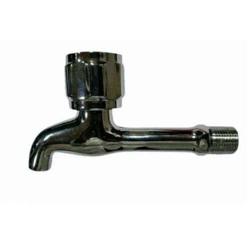 Silver Brass Bib Water Tap
