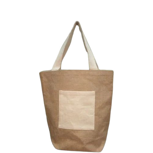 Brown Plain Jute Bag