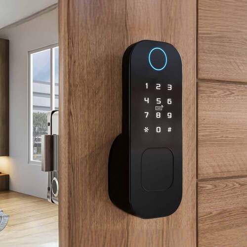 Compact Structure Fingerprint Door Lock - Color: Na