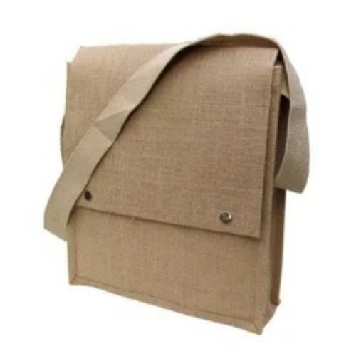 Jute Shoulder Bags - Color: Brown