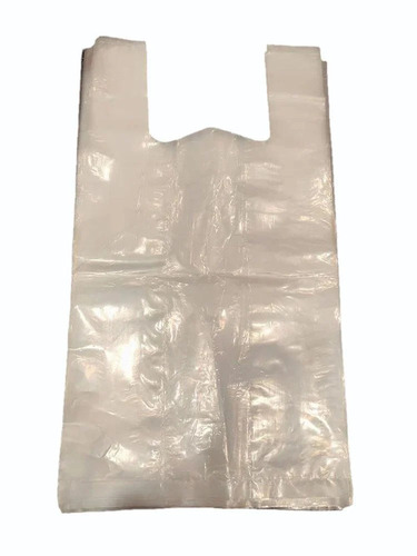 Ld Plastic Carry Bag  - Color: White