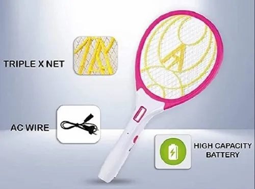 Multicolour Mosquito Swatter Bat