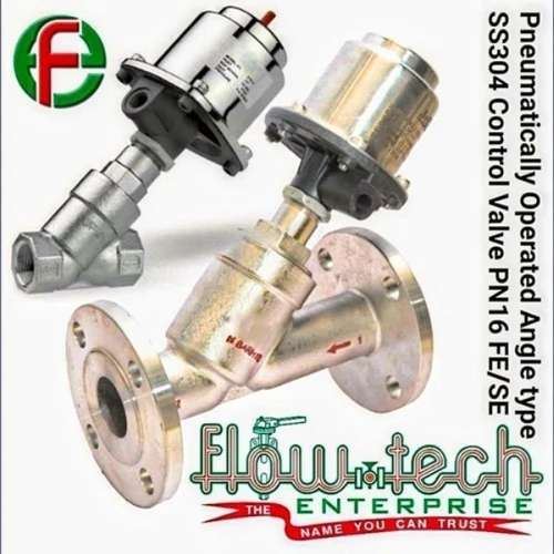 Pneumatic Angle Seat Valve