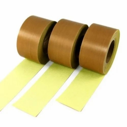 Ptfe Coated Fiber Glass Tape - Fiberglass, Multi Color, All Sizes | Heat Resistant, Non Stick, Chemical Resistant, High Strength