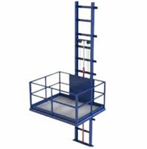 3 Ton Hydraulic Goods Lift - Mild Steel, Double Mast | 12 Months Warranty