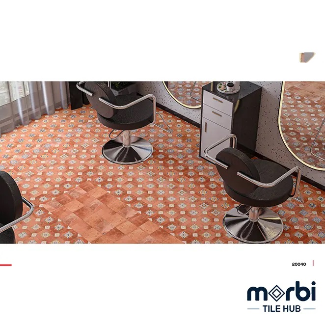 Grey Cement Texture 200X200Mm Matt Finish Cement Look Tile - Color: Grays