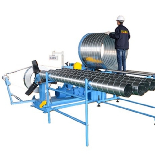 Spiral Duct Former Pipe Making Machine