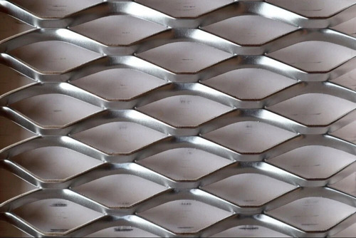 Aluminium Expanded Mesh - Hole Shape: Square Hole