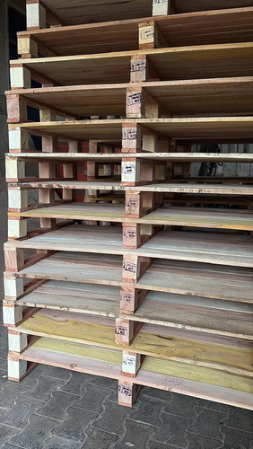 Fumigated Wooden Pallets - Color: Brown