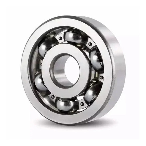 6315 SKF Deep Groove Ball Bearings - Stainless Steel, 75mm Bore x 200mm OD x 25mm Width, Silver Grey, Open Seal