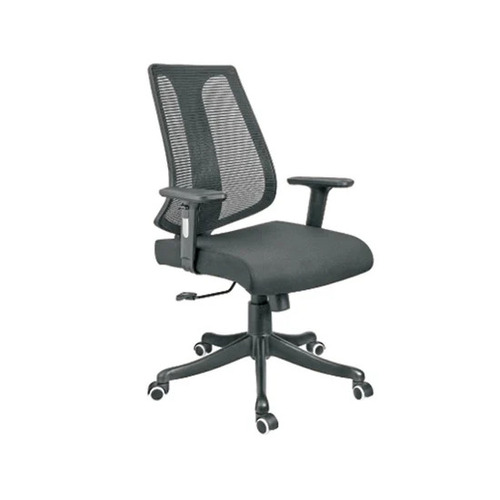 ABP-601 Mesh Office Chair - Foam Seat, 18 Inch Height, Black | Durable, Easy to Clean, Skin Friendly, No Assembly Required