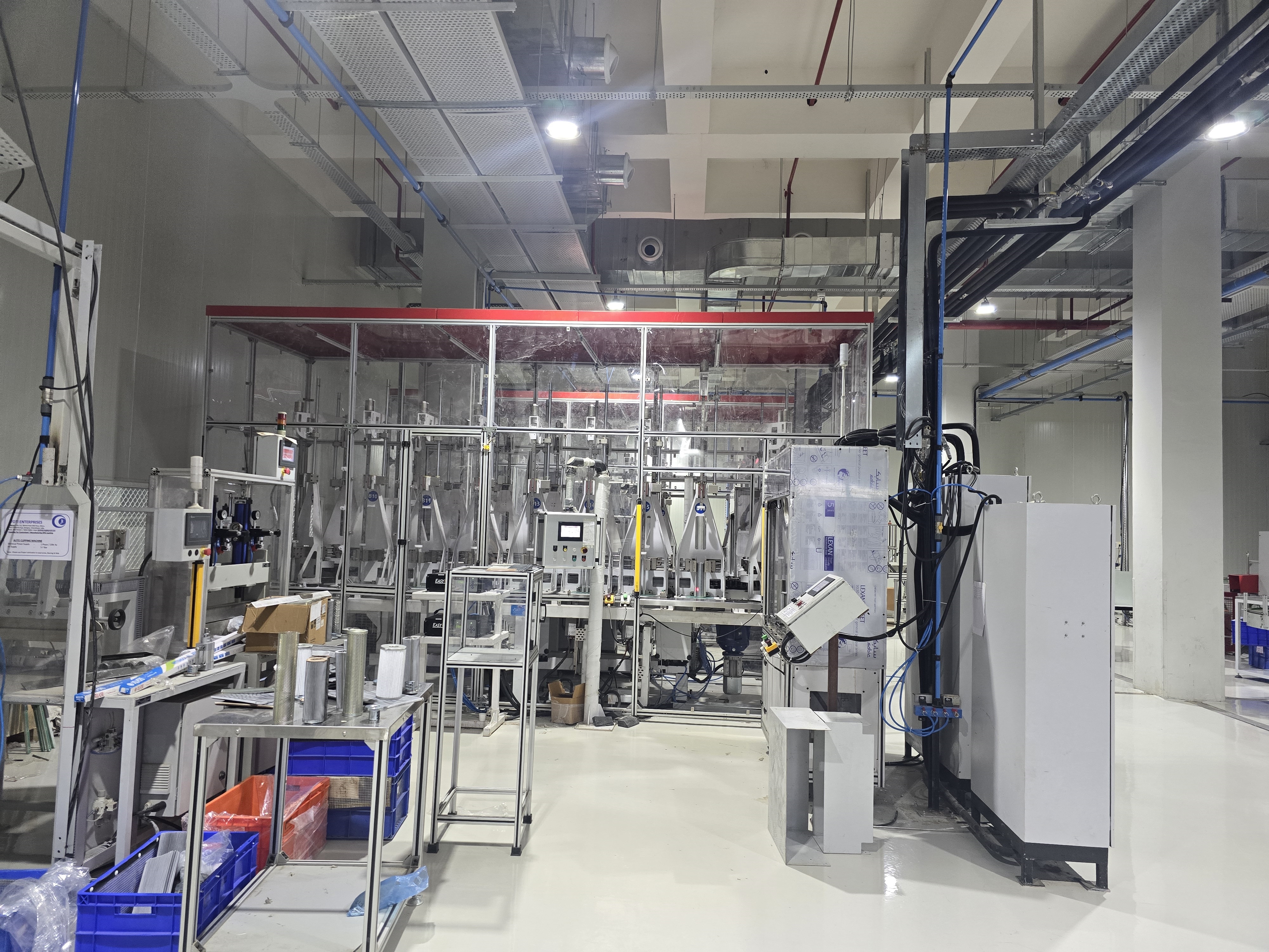 End Cap Sealing Machine Hydraulic Filter Line - Accuracy: Approx. 1 2 Mm Dispensing Accuracy Mm