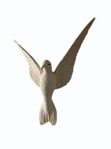 Frp Wall Mount Bird Sculpture