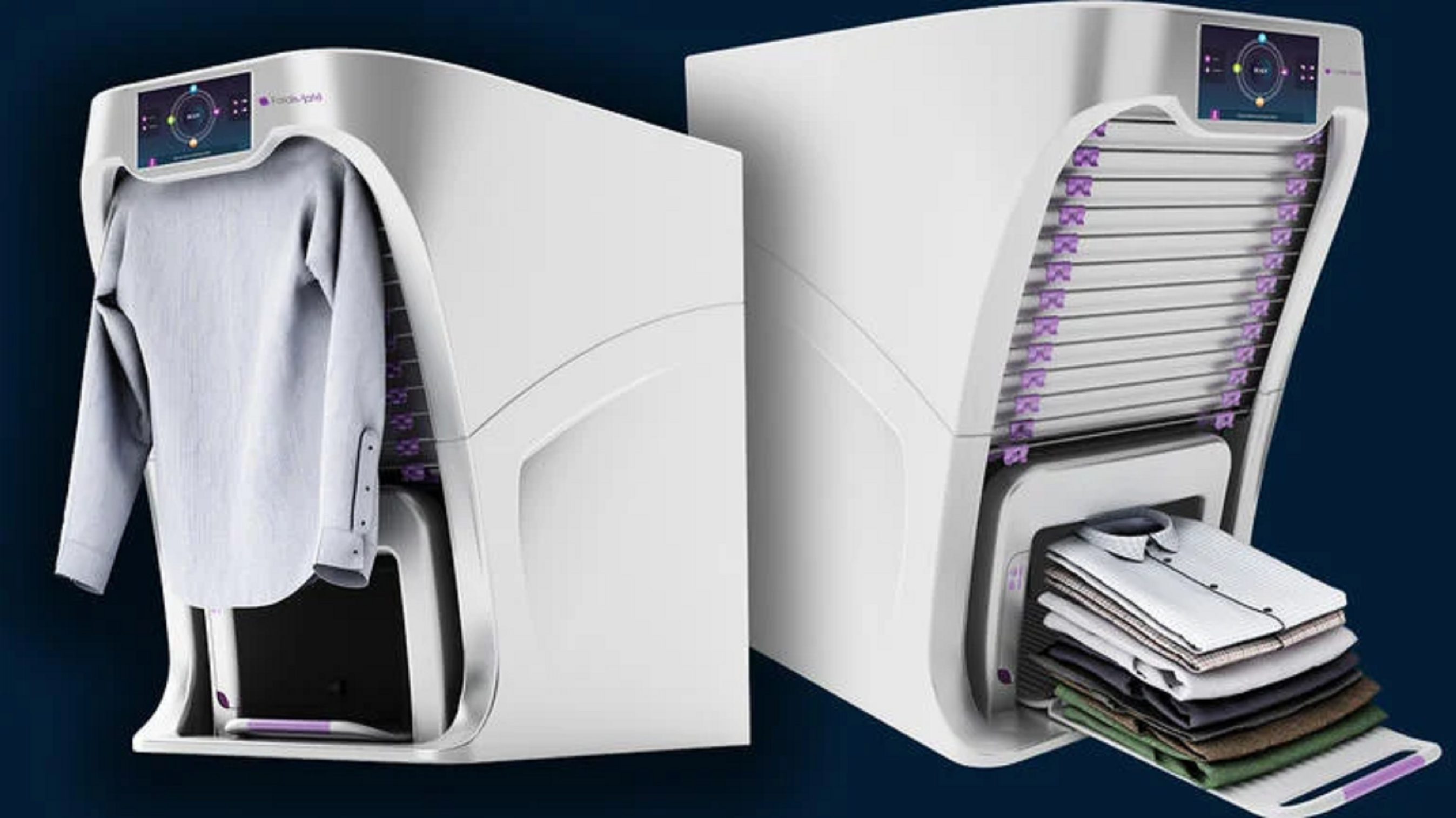 New Foldi Mate Folding And Ironing Robot Clothing Machine - Voltage: 220 Teraampere (Ta)