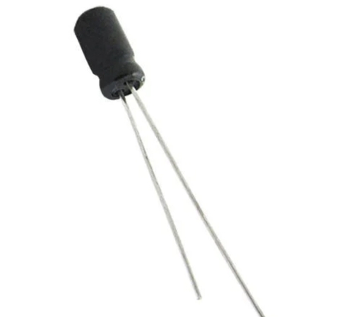 Radial Aluminum Electrolytic Capacitors - Aluminum, Black, 60-80V | High Capacitance, Polarized, Cylindrical Shape, Long Lifespan