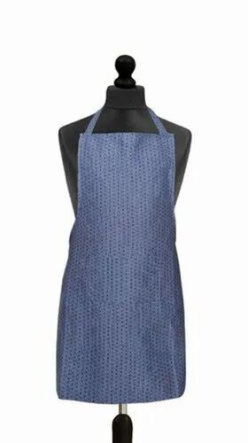 Royal Blue Cotton Apron - Medium, Royal Blue | Durable, Fine Finished, Modern Printed Design