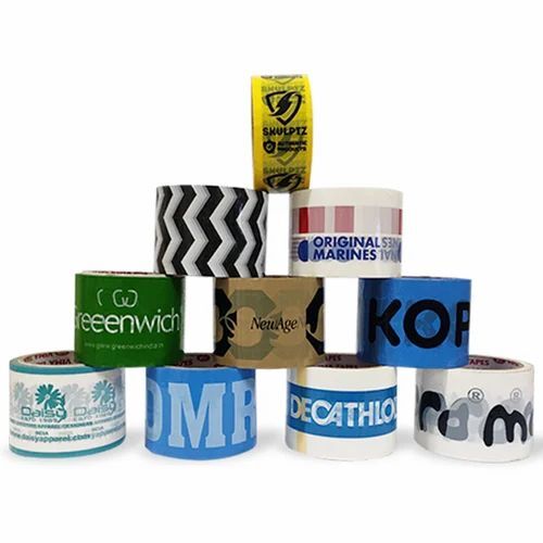 Self Adhesive Printed Bopp Tapes - Color: Multicolor