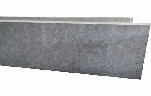 15mm Grey Granite Slab - Polished Surface, Various Sizes, Water Absorption Resistant, Flooring and Countertops