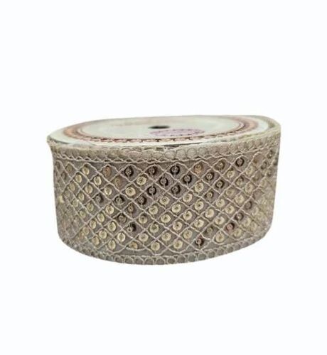 2.7inch Sequin Net Lace