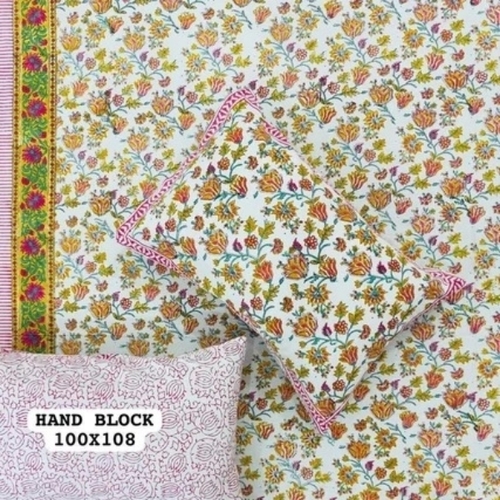 Anokhi Print Bed Sheet