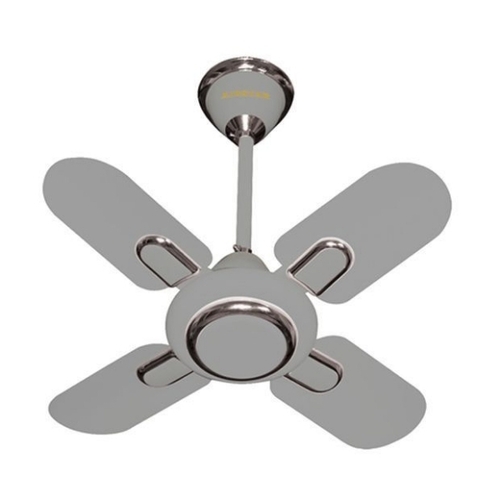 Celling Fan - White Color, 4 Blades | Electric Power, Ceiling Installation, Indoor Air Cooling Fan