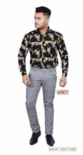 Designer Party Wear Cotton Trousers