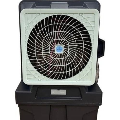 Industrial Tent Air Cooler - Plastic, Black, Electric | Semi Automatic, High Cooling, Low Power Usage, Swing Control