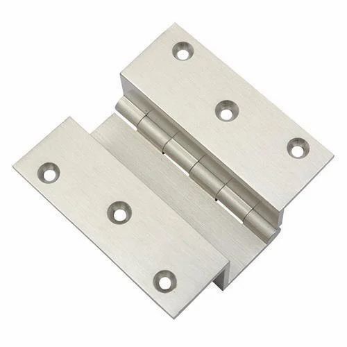 Jainson Ss Welded L Hinges - Stainless Steel, Standard Size, Silver | Anti Corrosion, Screw In Installation, Door Fittings