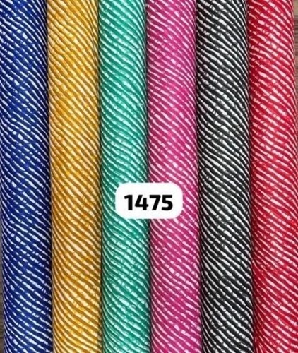 Pigment Printing Fabric - 160 GSM, Pigment Print | Shrink Resistant, Tear-Resistant, Anti-Static, Multi-Use for Stole, Kurti, Dress