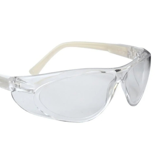 Safety Goggles - White Color, Industrial Use | Adults, Single Use