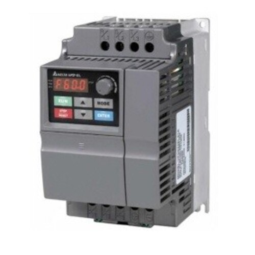 VFD015EL21A Single Phase, 230V, 1.5KW / 2HP, Inbuilt EMC filter, Non detachable display unit