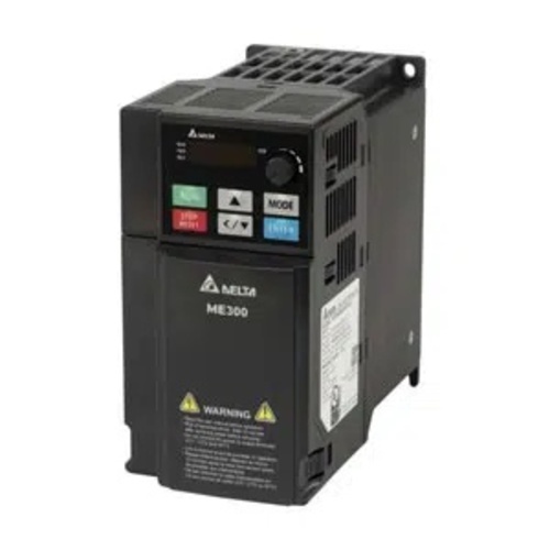VFD4A2ME43ANNAA 460V, 1.5KW / 2HP - Plastic Housing, Black, Three Phase, IP54 | Vector Control, Energy Efficient, Non-Detachable Display, Flexible I/O