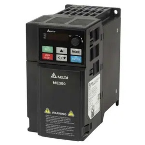VFD5A5ME43ANNAA - Plastic Housing, Black, 460V, 2.2KW / 3HP | Vector Control, Non-Detachable Display, IP54 Protection