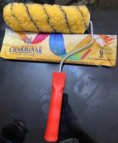 Yellow Color Tiger Painting Roller